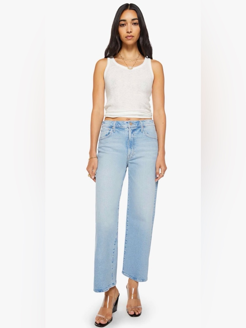 MOTHER The Dodger Ankle Jeans Women’s Size 27 Fringe Benefits Brand New